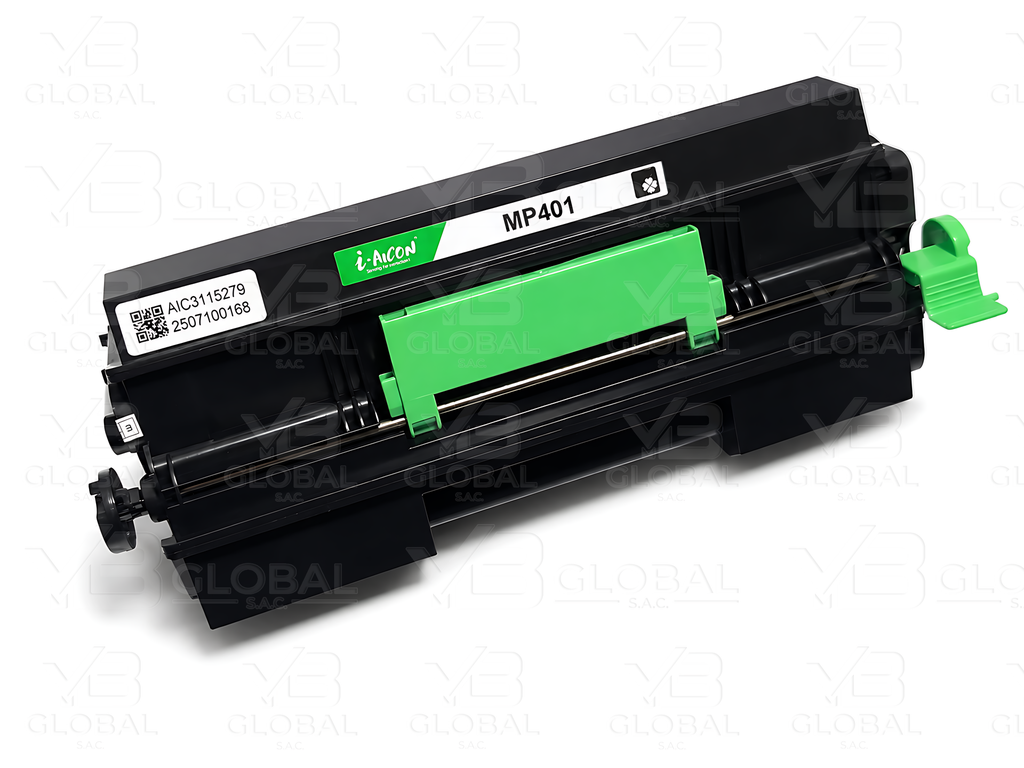 Cartucho de Tóner Black Compatible Ricoh Mp 401 Compatible i-Aicon