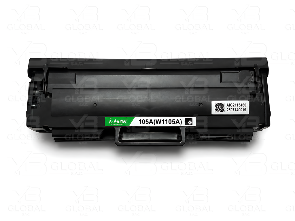 Cartucho de Toner Black Compatible HP Laserjet W1105A Marca i-Aicon