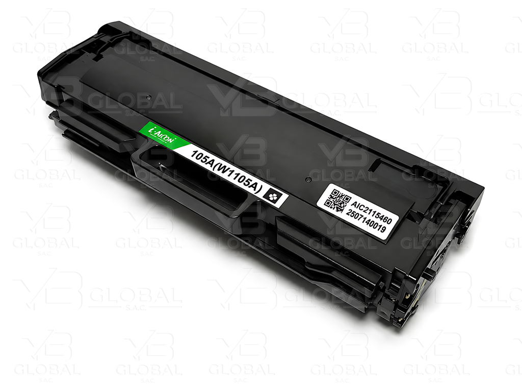 Cartucho de Toner Black Compatible HP Laserjet W1105A Marca i-Aicon