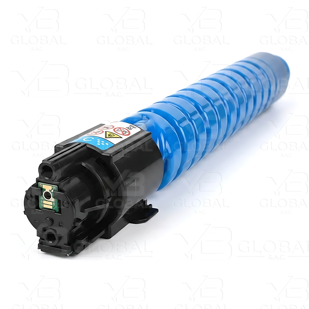 Cartucho de Tóner Cyan Compatible Ricoh MP C306 Marca i-Aicon