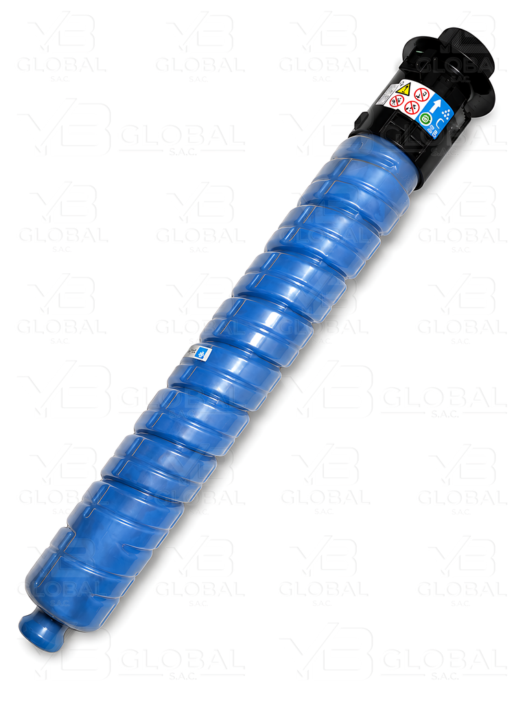 Cartucho de Tóner Cyan Compatible Ricoh MP C2503 Marca i-Aicon