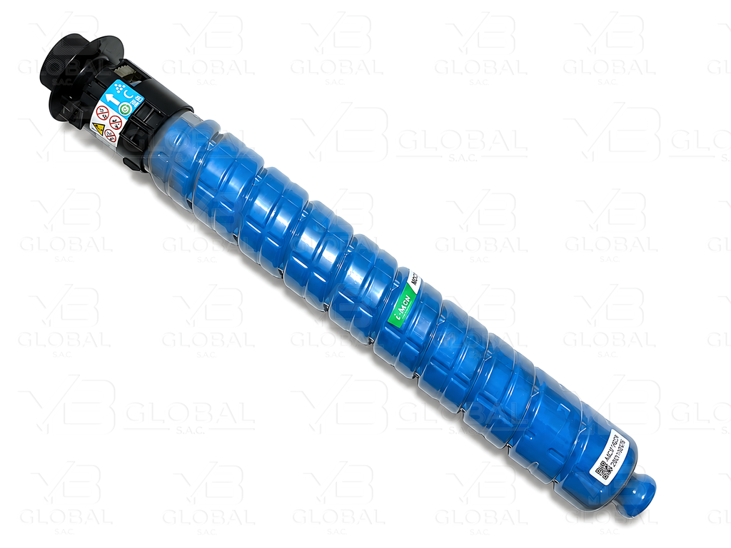 Cartucho de Tóner Cyan Compatible Ricoh MP C3503 Marca i-Aicon