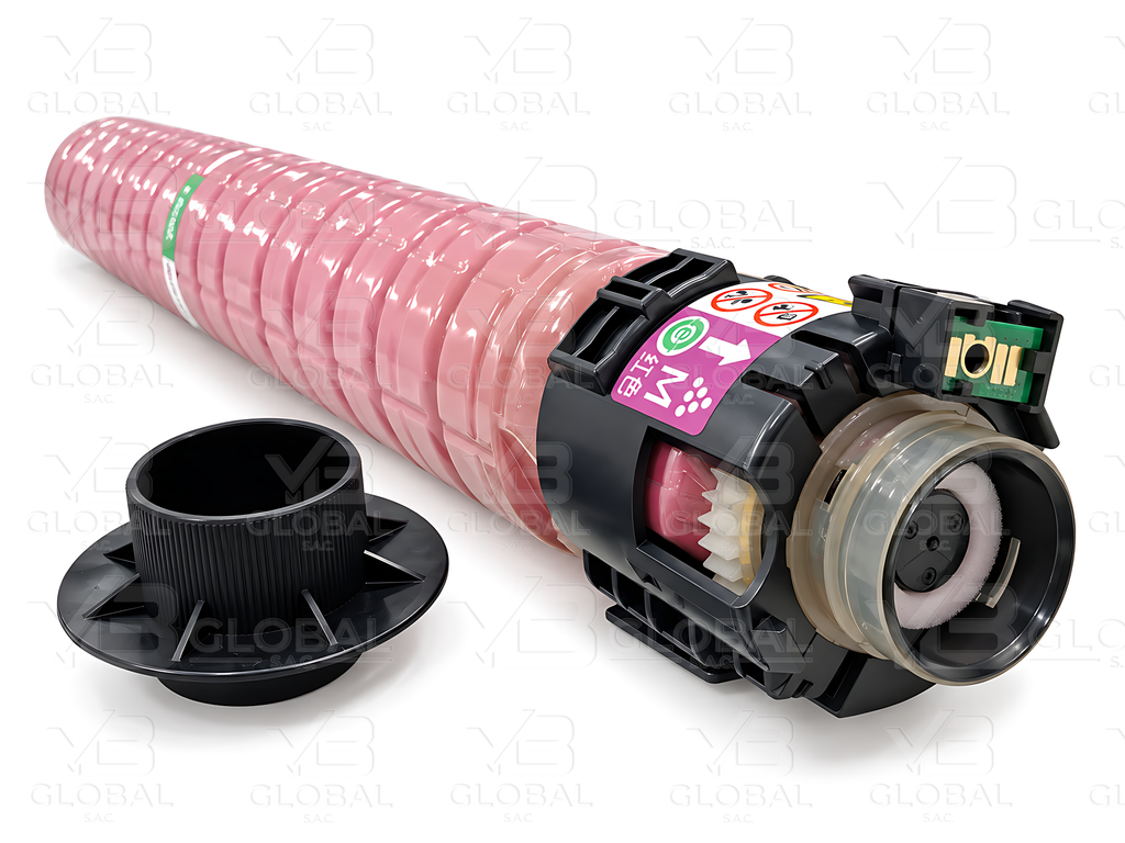 Cartucho de Tóner Magenta Compatible Ricoh IM C3010 Marca i-Aicon
