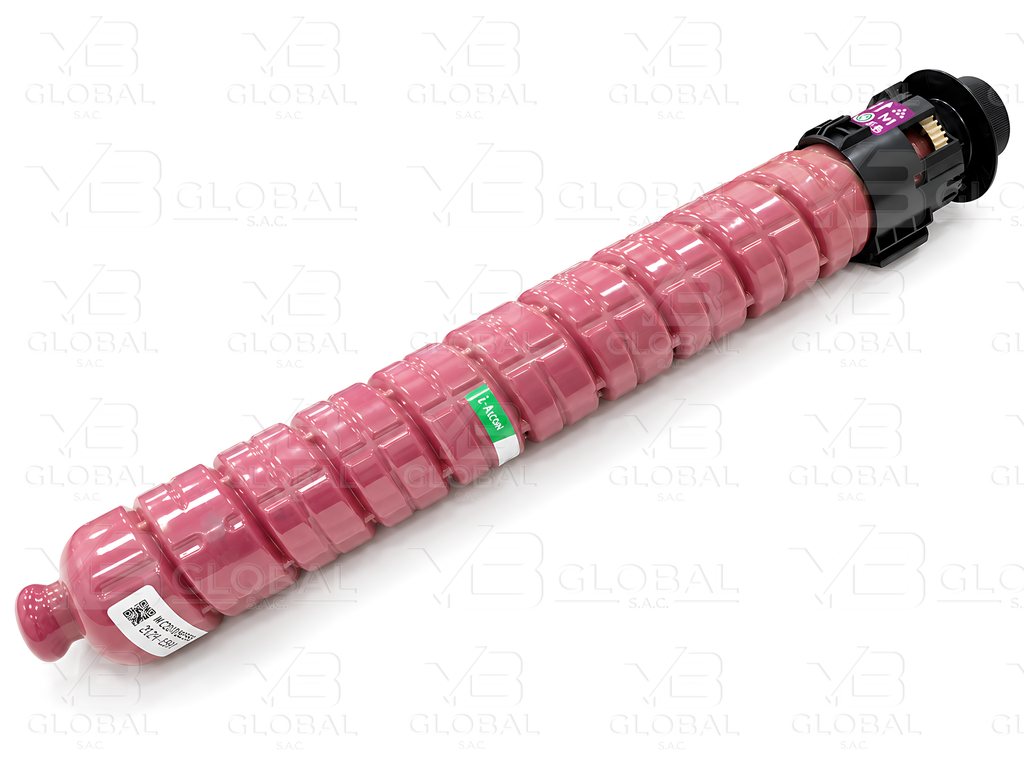 Cartucho de Tóner Magenta Compatible Ricoh IM C3010 Marca i-Aicon