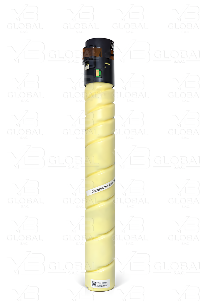 Cartucho de Tóner Yellow Compatible Konica Minolta Bizhub C454 Marca Pidaryni