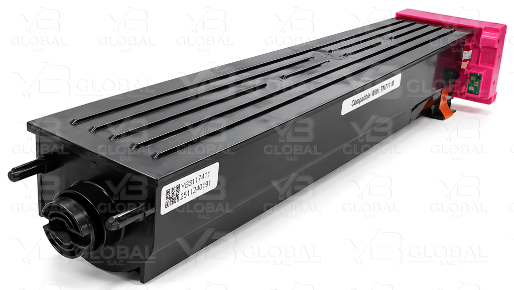 Cartucho de Tóner Magenta Compatible Konica Minolta Bizhub C654 Marca Pidaryni