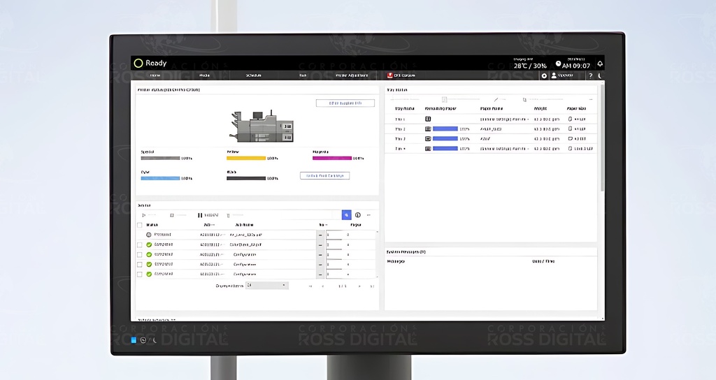 Impresora RICOH PRO C7500, Láser a Color  A4/ A3
