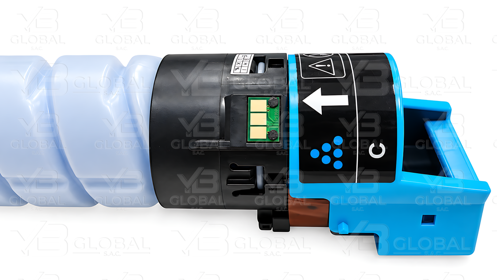 Cartucho de Tóner Cyan Compatible Konica Minolta Bizhub C250i Marca Pidaryni