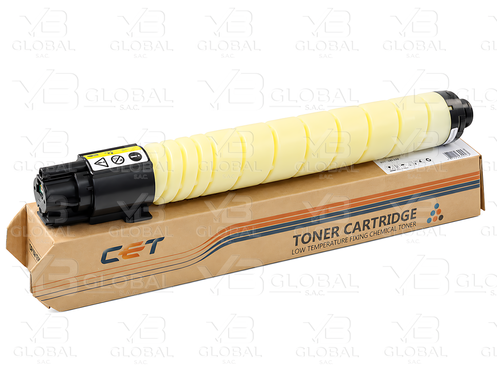 Cartucho de Tóner Yellow Compatible Ricoh MP C306 Marca CET