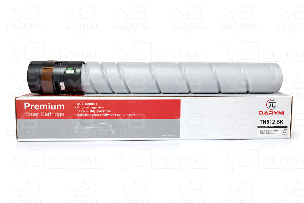 Cartucho de Tóner Black Compatible Konica Minolta Bizhub C454 Marca Pidaryni