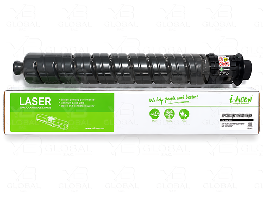 [841918𝝿] Cartucho de Tóner Black Compatible Ricoh MP C2503 Marca i-Aicon