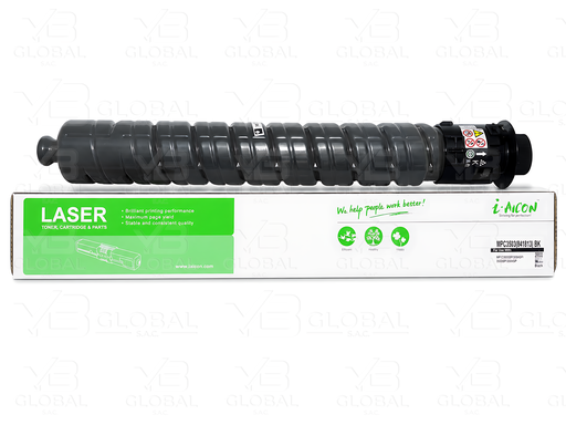 [841813𝝿] Cartucho de Tóner Black Compatible Ricoh MP C3503 Marca i-Aicon